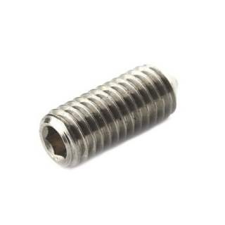 Šroub stavěcí s drážkou a hrotem M10x30 DIN 553 Zn